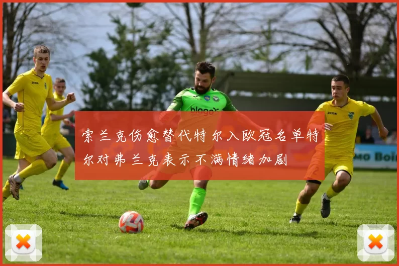 索兰克伤愈替代特尔入欧冠名单特尔对弗兰克表示不满情绪加剧